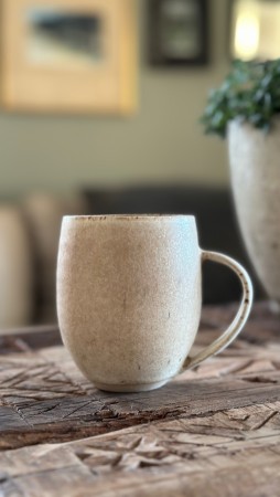 Kaffekrus creme m prikker
