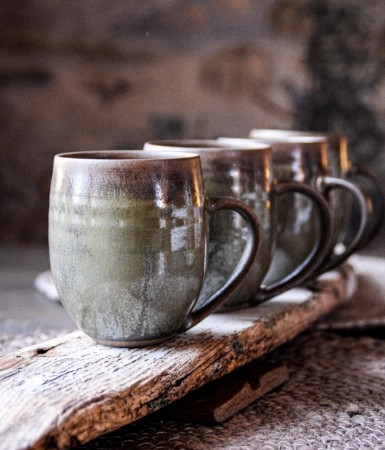 Kaffekrus grønbrune